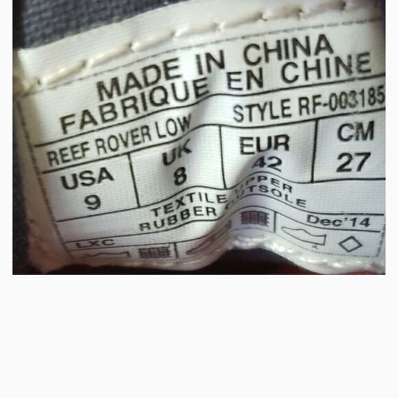 Reef  Navy Sneakers  M9 - Picture 4 of 8